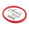 Allen-Bradley 440E Lifeline Stainless Steel Installation Kit 20m UV Rated 8 Eyebolts