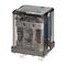 Finder 62 Series Power Relay Plug in 16A 2CO 125V DC Coil with Pushbutton plus Mechanical Indicator