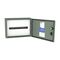 NHP Concept Plus Panelboard Accessory Module 432mm IP42 DIN 24 Way with Cutout Escutcheon Grey