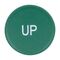 Sprecher and Schuh D7 Colour Cap for Flush Non Illuminated Pushbutton 22.5mm Green Up