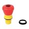 Allen-Bradley 800F E Stop 22.5mm Head Only PLT Twist to Release Mushroom Head 40mm Red Illuminated