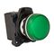 Allen-Bradley 800F Pilot Light 22.5mm Complete Round Plastic LED Module 24V AC DC Green