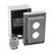 Allen-Bradley 800H Enclosure Rosite Glass Poly 2 Holes 3 4 Inch Conduit Entry for 30.5mm Pushbutton