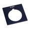 Allen-Bradley 800H Legend Plate 47 X47mm, Standard, EMERGENCY STOP, Red