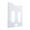 NHP Concept Panelboard Accessory Door Schedule Card Holder 7mm Pocket A4 White