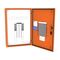 NHP Concept Plus Panelboard Isolation Chassis 1296mm IP42 DIN-T 72 Way GB Chassis No MSW Orange