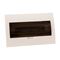 NHP MOD6 CSB Insulated Loadcentre 18 Way DIN Flush Door Transparent