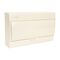 NHP MOD6 CSB Insulated Loadcentre 18 Way DIN Surface Door White