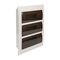 NHP MOD6 CSB Insulated Loadcentre 36 Way DIN Flush Door Transparent