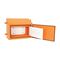 NHP Concept Tough Panelboard Accessory Module IP66 21 Way Lock DIN 3 Way DIN-T Orange