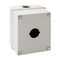 Sprecher and Schuh D7 Enclosure Metal 22.5mm 1 Hole Grey IP66