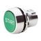 Sprecher and Schuh D7 Pushbutton 22.5 mm Head Only Metal Momentary Flush Green Cap START Non Ill