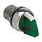 Sprecher and Schuh D7 Selector Switch 22.5mm Head Only Metal STD KNB 3 POS Illuminated GRN SR LR