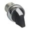 Sprecher and Schuh D7 Selector Switch 22.5mm Head Only Metal STD BLK Knob 3 POS Maintained Switching