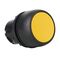 Sprecher and Schuh D7 Pushbutton 22.5 mm Head Only Plastic Latching Flush Yellow Cap Non Ill