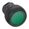 Sprecher and Schuh D7 Pushbutton 22.5 mm Head Only Plastic MOM Flush Green Lens Cap Illuminated