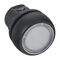 Sprecher and Schuh D7 Pushbutton 22.5 mm Head Only Plastic MOM Flush Clear Lens Cap Illuminated