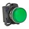 Sprecher and Schuh D7 Push to Test Pilot Light 22.5mm Complete Plastic LED 24V AC DC Green