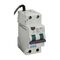 NHP DIN-T Residual Current Device Short Body w/ Overcurrent 10kA 6A 1Pole and N C Curve 30mA Type AC
