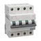 NHP DIN-T Miniature Circuit Breaker 10kA 4Pole 10A D Curve