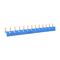 NHP MOD6 Miniature Circuit Breaker Busbar Comb 13 1PN Pin Type 80A End Feed 100A Centre feed Blue