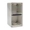 NHP ISO Back Box/Base, 2 Gang (1 x 2) - Extra Large 100mm depth, Grey