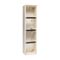 NHP ISO Back Box/Base, 4 Gang (1 x 4) - Inline 63mm depth, Resistant White