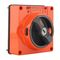 NHP ISO Surface Switch - Key, Lock in ON/OFF, 2 Pole 32A 250V AC, w/o Base, Resistant Orange