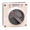 NHP ISO Surface Switch, 2 Pole 15A 250V AC, w/o Base, Resistant White