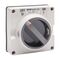 NHP ISO Surface Switch, 2 Pole 20A 250V AC, w/ Base, Grey
