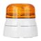 Klaxon Flashguard Beacon 3 Joules Xenon Flashing or Strobe Mode IP65 230V AC Ceiling/Wall Mnt Amber