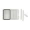 Fibox Inspection Window 4 DIN Module Opening W78 x H50mm