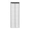 NHP Concept Panelboard Accessory Label Escutcheon Legend 1 to 36 suits DINT
