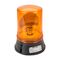 Moflash Beacon Rotating H1 x 70W 24V DC IP65 Wall or Surface Mount Lens Amber