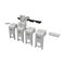 NHP DIN-T LOCKDIN MCB Kit for DTMH 1P-4P
