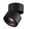 Round Surface Mount DL Black Tri Color 12w