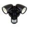 Twin Spotlight with Sensor - Black