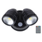 Twin Spotlight with microwave sensor