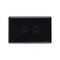 N/SW2/BLK - 2 Gang 16 Amp Switch Black