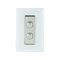 SW2/DS - 2 Gang 16 Amp Switch White on Silver