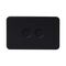 PIXIE AMBIENCE WALL & FACE PLATES - SEMI GLOSS BLACK  FACE PLATE ONLY