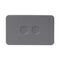 PIXIE AMBIENCE WALL & FACE PLATES - SEMI GLOSS GREY  FACE PLATE ONLY