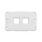 PIXIE AMBIENCE WALL & FACE PLATES - WHITE - WALL PLATE ONLY