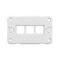 PIXIE AMBIENCE WALL & FACE PLATES - WHITE - WALL PLATE ONLY