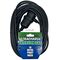 ULTRACHARGE 10M BLACK EXTENSION LEAD WITH PIGGY BACK PLUG