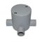 Junction Box Deep 3 Way Entry PVC 20mm Grey