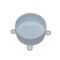 Disposable Lid with Lugs for Junction Boxes White
