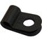 P Clip Nylon 12.7 mm Cable Black