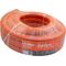 Tripac Heavy Duty PVC Corrugated Conduit Orange 40mm X 10m