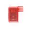 Fully Ins.Flag Quick Connect 6.4 X 0.8mm Red